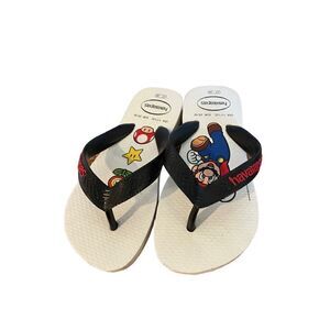 Havaianas flip flop 11/11 Mario brothers theme